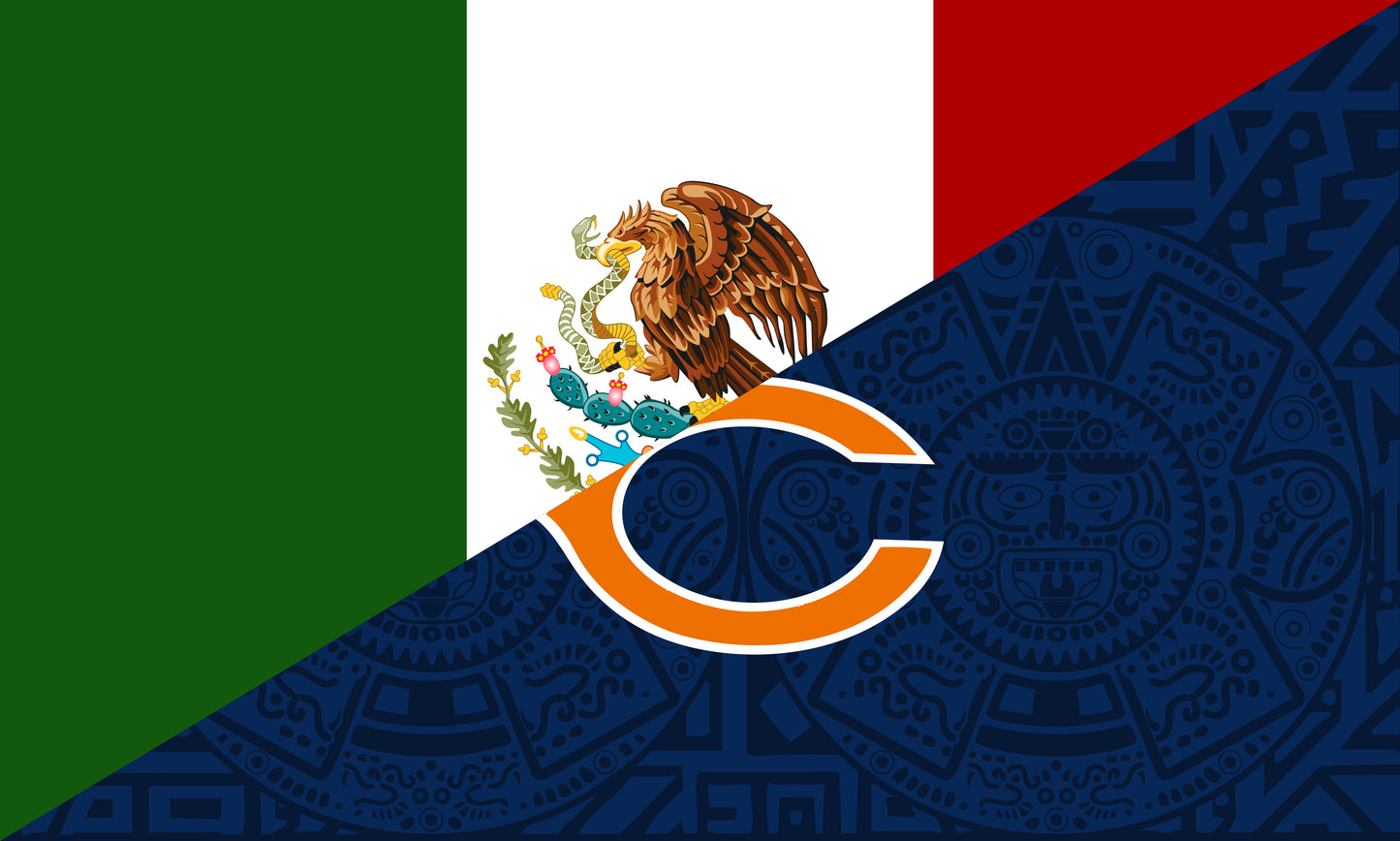 Chicago x México Unity Flag