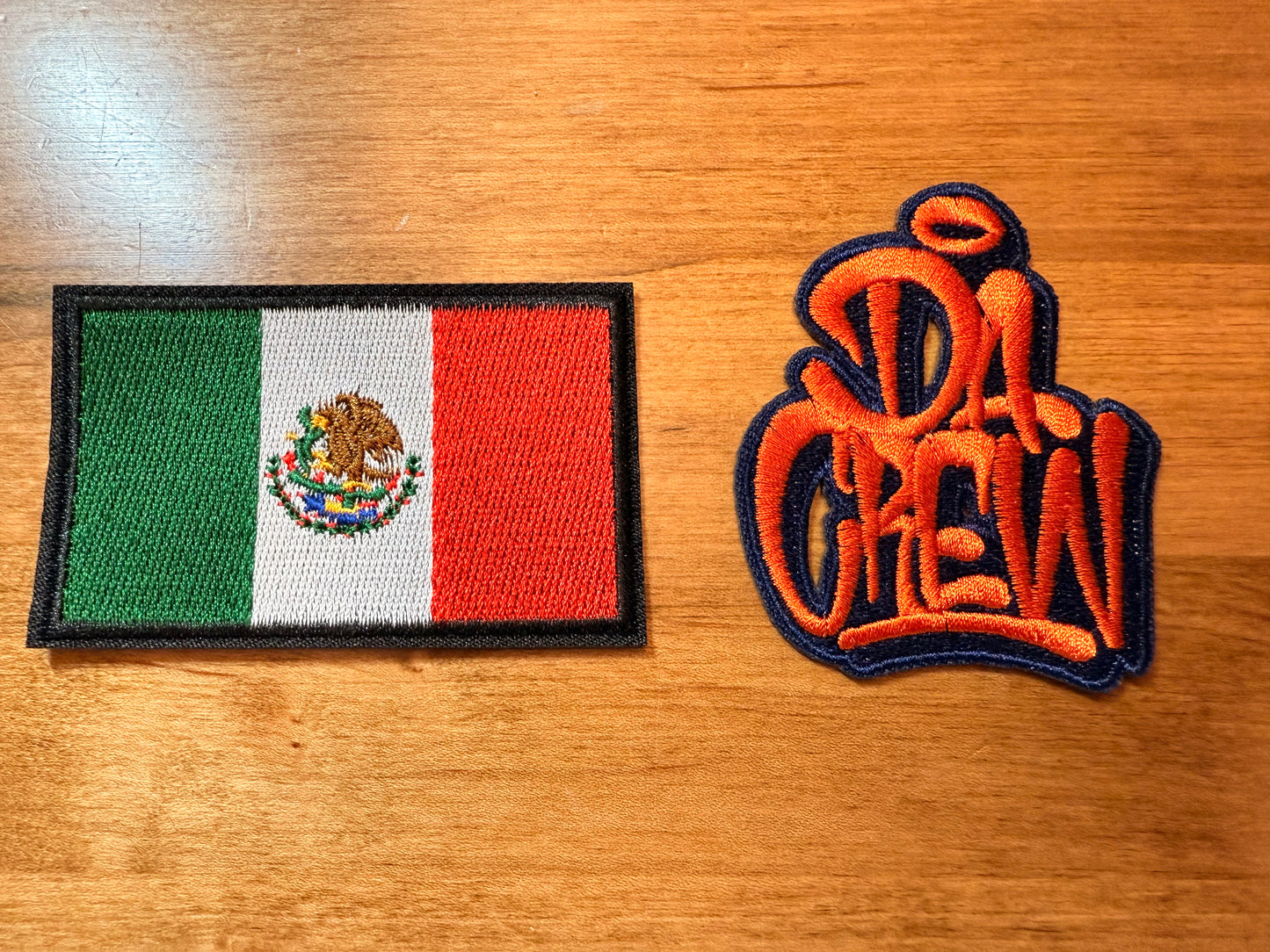 DA CREW X MEXICO PATCHES